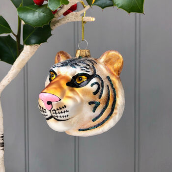 Christmas Tiger Decoration, 2 of 2
