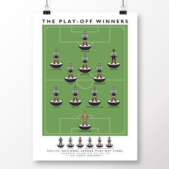 Grimsby Town The Play Off Winners 2022 Poster, 2 of 8