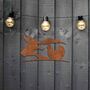 Cow Pig And Chicken Decor Farmers Gift Rusty Metal Art, thumbnail 9 of 11