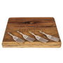 Cheese Board And Quote Forks, thumbnail 6 of 6