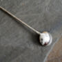 Coffee Spoon In Solid Sterling Silver, thumbnail 4 of 7