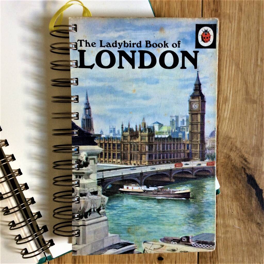 'London' Notebook By vintagenotebook