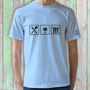 Eat, Drink And Be Merry Christmas T Shirt, thumbnail 7 of 10