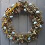 Spring Easter Feather Egg And Twig Wreath Wall Door, thumbnail 2 of 6