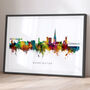 Warrington Skyline Cityscape Art Print, thumbnail 1 of 12