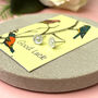 Good Luck Sterling Silver Mini Sunflower Earrings, thumbnail 1 of 12