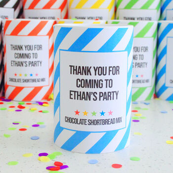 Personalised Make Your Own Biscuit Mix Party Favour, 6 of 11