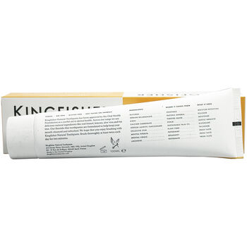 Kingfisher Toothpaste Baking Soda Fluoride Free Pack Of Four, 3 of 3