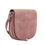 Women's Large Suede Saddle Bag Handbag 'Nola M', thumbnail 6 of 12