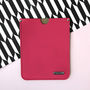 Personalised Leather iPad Sleeve, thumbnail 1 of 10