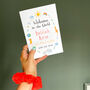 Personalised Welcome To The World Baby Card, thumbnail 6 of 7