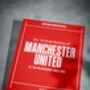 Manchester United Personalised Football Gift Man Utd Newspaper History Book, thumbnail 9 of 12