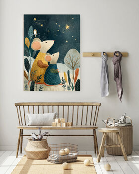 Night Sky Mouse Art Print, 2 of 4