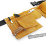 Personalised 11 Pocket Leather Tool Belt, thumbnail 3 of 9