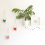 Personalised Hanging Heart, thumbnail 2 of 3