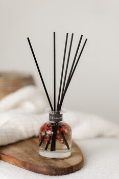 Rich Rhubarb And Ripe Fruits Botanical Reed Diffuser, 2 of 7