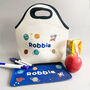 Personalised Space Themed Lunch Bag, thumbnail 6 of 6