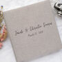 Personalised Traditional Style Linen Photograph Album, thumbnail 1 of 6