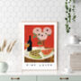 Wine Lover Kitchen Art Print, thumbnail 3 of 3