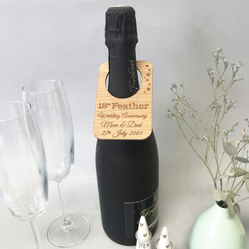 Personalised Anniversary Meaning Wine Bottle Label, 3 of 12