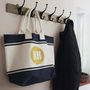 Summer Canvas Beach Bag With Personalised Initials, thumbnail 1 of 2