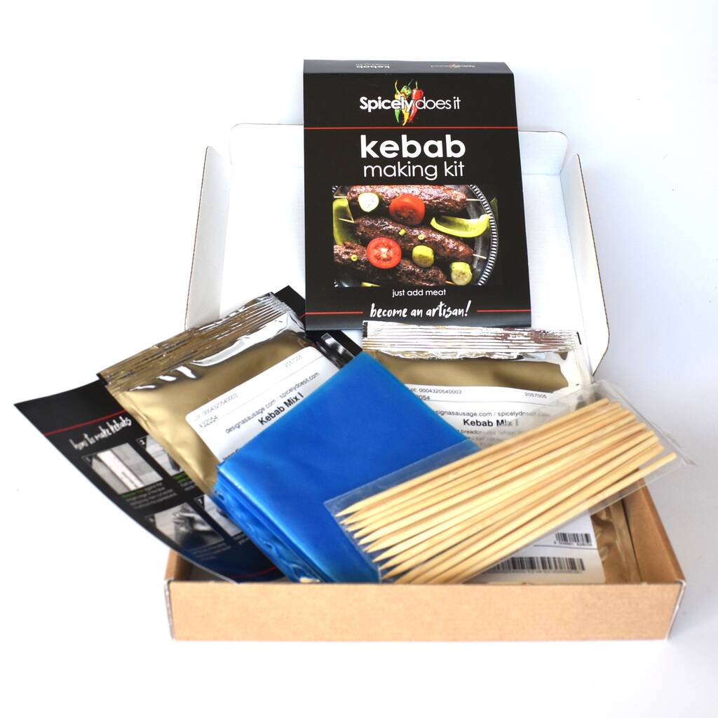 Make Your Own Sneaky Kebab Kit By Spicely Does It Notonthehighstreet