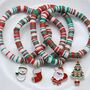 Sale! Now Two For One! Christmas Wish Charm Bracelets, Santa, Snowman, Candy Cane, Stocking, Tree, thumbnail 10 of 10