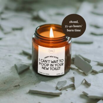 Funny New Home Gift Candle Poop In Your Toilet, 2 of 11