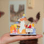 Personalised Dog Birthday Pop Out Card, thumbnail 2 of 5