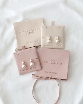 Mother Of The Bride Jewellery Set Bridesmaid Gift Idea, 4 of 4