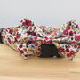 Poppy Floral Dog Collar, Bow And Lead Set, thumbnail 12 of 12