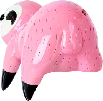 Pink Or Grey Sloth Money Box, 8 of 12