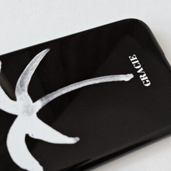 Black And White Palm Tree Personalised Phone Case, 2 of 5