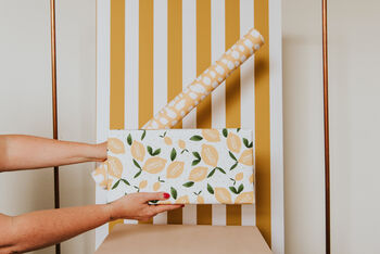 Personalised Lemon Wrapping Paper, 2 of 5