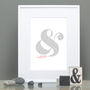 Personalised Perfect Pairs Wedding Or Anniversary Print, thumbnail 1 of 3