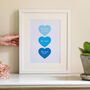 Personalised Heart Quotes Or Lyrics Print, thumbnail 3 of 7