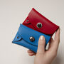 Personalised Leather Purse In Bright Colours, thumbnail 3 of 10