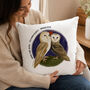 Anniversary Gift Cushion Featuring Monogamous Animals That Mate For Life, thumbnail 4 of 11