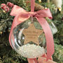 Personalised Christening Hanging Star Ornament, thumbnail 2 of 7