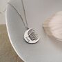 Personalised 'Mother's Love' Moon And Baby Necklace, thumbnail 7 of 9