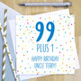 Personalised 100th Birthday Card, thumbnail 2 of 3