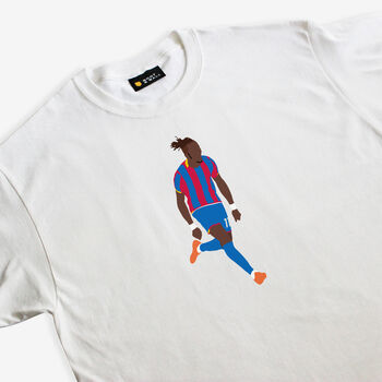 Wilfried Zaha Crystal Palace T Shirt, 3 of 4
