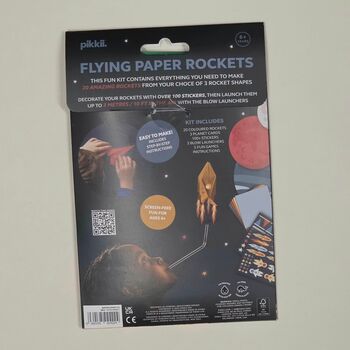 Origami Flying Paper Rockets, 2 of 2