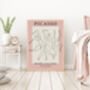 Pink Picasaso Dancers Art Print, thumbnail 2 of 3