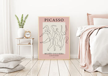 Pink Picasaso Dancers Art Print, 2 of 3