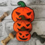 Halloween Pumpkin Pet Collar Accessory, thumbnail 2 of 5