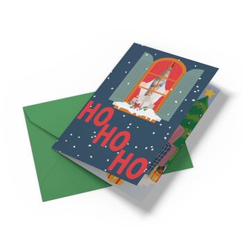 Shake And Sound 3D 'Sexy Santa' Funny Christmas Card! Cheeky Xmas Card For Him And Her, 10 of 10