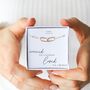 Dainty Miscarriage Necklace – Miscarriage Keepsake, Baby Loss Gift, Baby Remembrance Present, thumbnail 1 of 6
