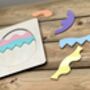 Wooden Easter Egg Puzzle With Acrylic Pieces, thumbnail 3 of 4
