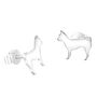 Chihuahua Sterling Silver Stud Earrings, thumbnail 5 of 7
